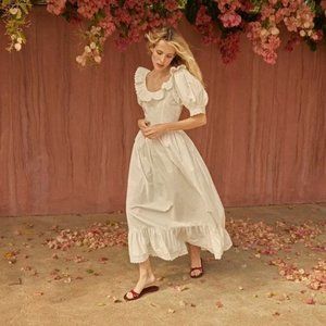 Doen Lupine Dress in Salt, size S (runs large)